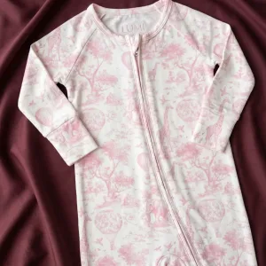 Lumi Blush Safari Zip Sleepwear